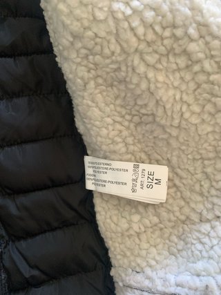 Casaco Motoqueiro Fly Preto e Branco