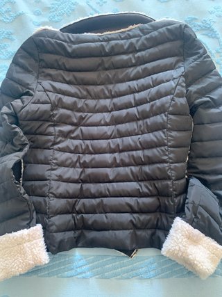 Casaco Motoqueiro Fly Preto e Branco