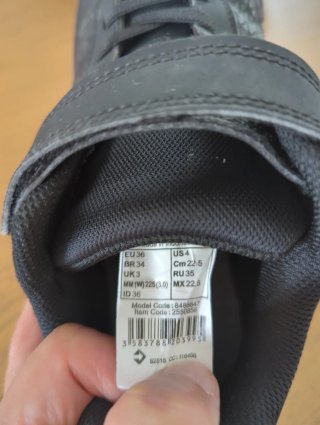 Zapatillas básicas niño/niña negras
