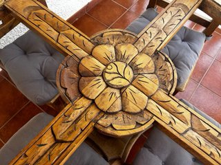 Mesa Castellana Rústica Madera