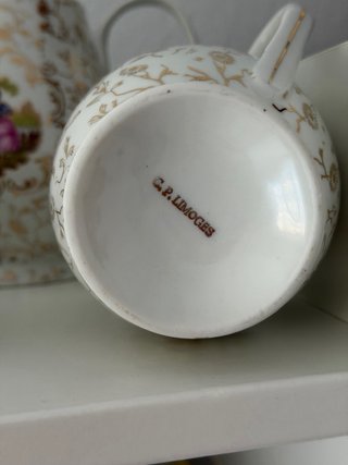 Juego de café C. P. Limoges