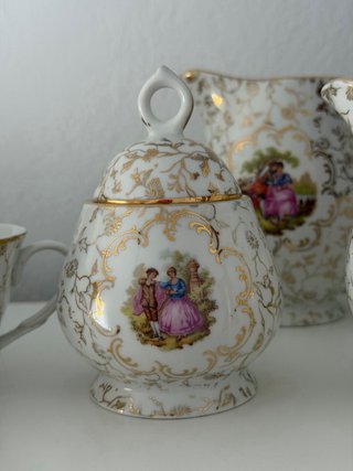 Juego de café C. P. Limoges