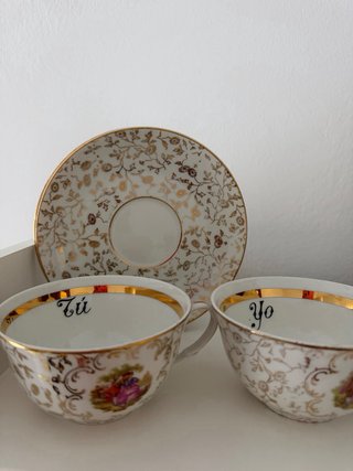 Juego de café C. P. Limoges