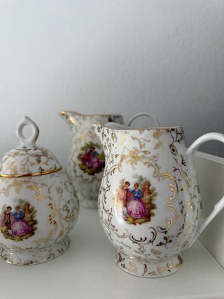 Juego de café C. P. Limoges