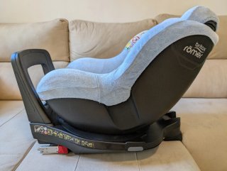 Silla coche Britax Römer Dualfix Z-Line+Funda ofic