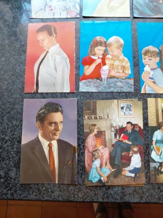 17 Postales Años 60