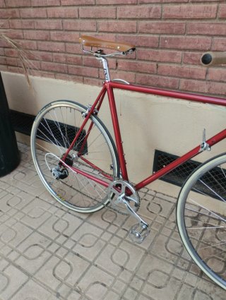 Bicicleta Roja Clásica