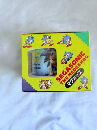 3 Tazas Sonic Vintage 1992 SEGA Nuevas
