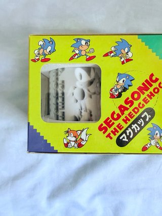 3 Tazas Sonic Vintage 1992 SEGA Nuevas