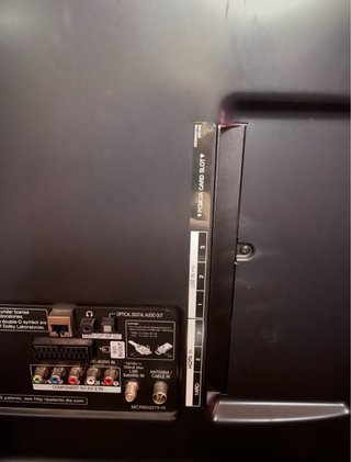 Televisión LG Negra