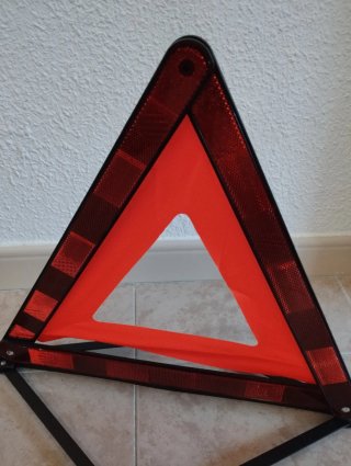 Triángulos de emergencia de vehículos