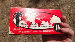 2 palline da bocce professionali XJBX 75 750 nuove