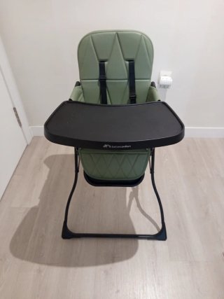 Trona Bebeconfort plegable verde