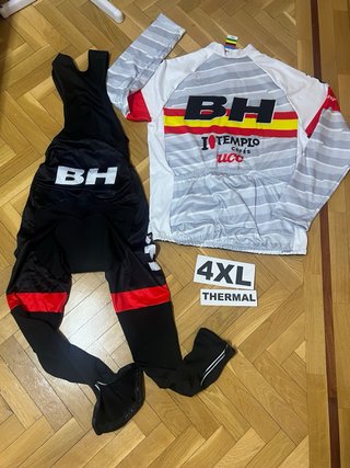 Conjunto Ciclismo Invierno TERMAL,NUEVO.4XL