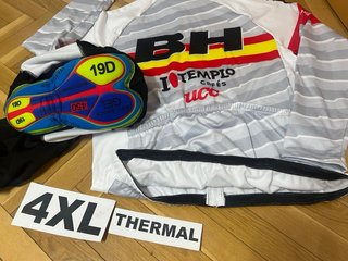 Conjunto Ciclismo Invierno TERMAL,NUEVO.4XL