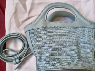 Bolso Marni Beige y Azul