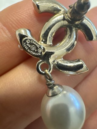 Pendientes Chanel Perlas Dorados
