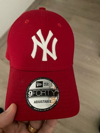 Gorra New Era NY Yankees Roja Ajustable