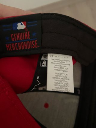 Gorra New Era NY Yankees Roja Ajustable