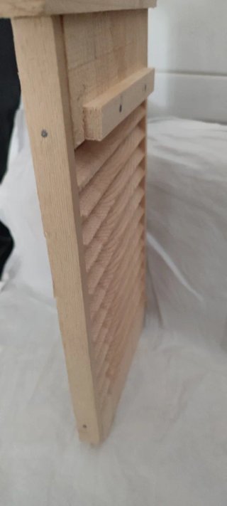 Tabla de lavar de madera
