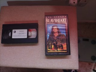 Braveheart VHS Mel Gibson Español