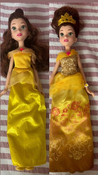 Lote 9 muñecas Princesas Disney + Kristoff