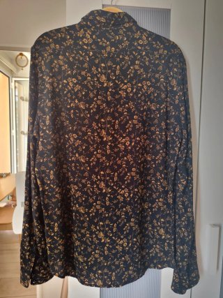 Camisa IKKS Talla M Slim Estampada