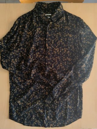 Camisa IKKS Talla M Slim Estampada