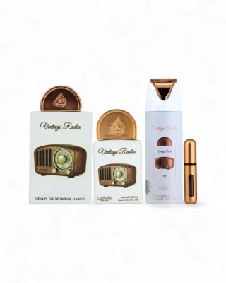 Set Regalo Lattafa Vintage Radio