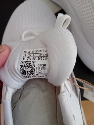 Deportivas Adidas Blancas y Rosas