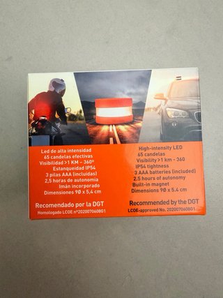 Luz Emergencia Coche V16 Homologada iWottoLight