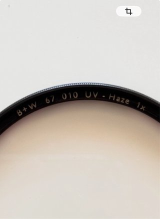 Filtro UV B+W 67mm F-PRO
