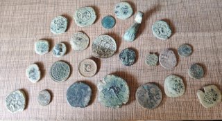 Lote monedas antiguas