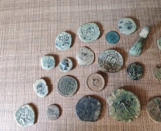Lote monedas antiguas