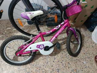 Bicicleta infantil QUER niña 4-10 años