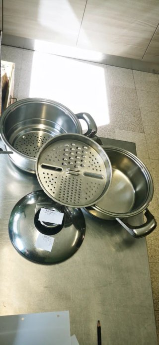 Batteria pentole acciaio inox varie misure