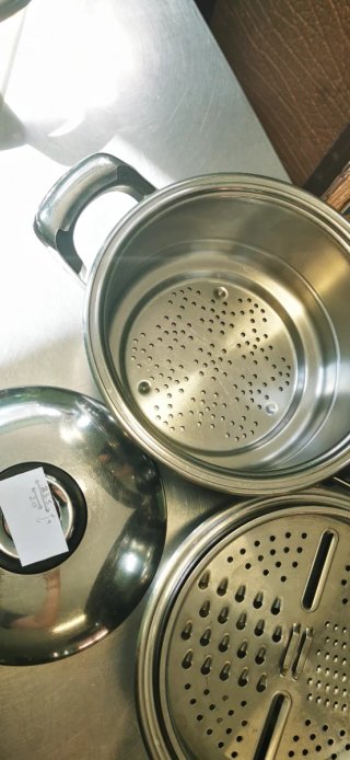 Batteria pentole acciaio inox varie misure