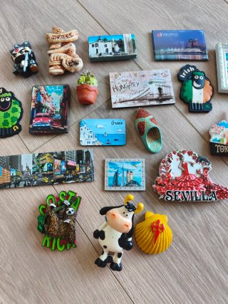 Lote de Imanes de Nevera Variados