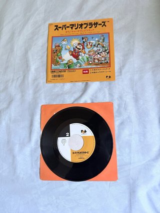 Vinilo Super Mario Bros raro Japón