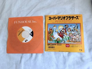 Vinilo Super Mario Bros raro Japón