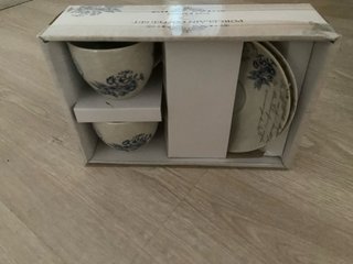Juego de café de porcelana