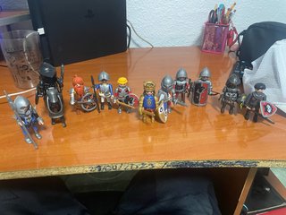 Playmobil Caballeros Medievales - Lote 12 Figuras