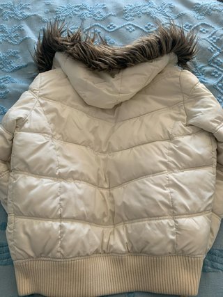 Casaco Pimkie off-white com capuz