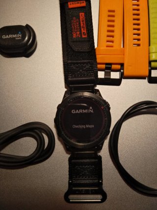 Reloj Garmin Fenix 7 Zafiro Solar Negro