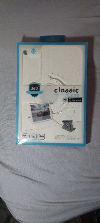 Funda iPad Mini 2/3 Giratoria 360° blanca