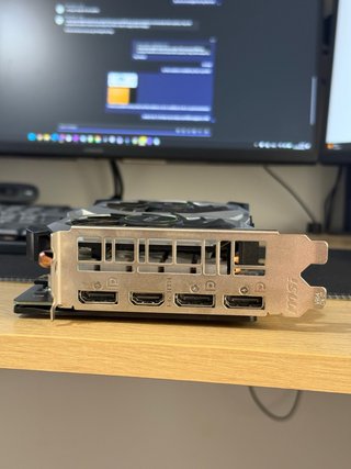 MSI Nvidia GTX 1660 Tarjeta Gráfica