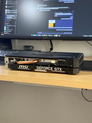 MSI Nvidia GTX 1660 Tarjeta Gráfica