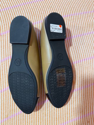 Bailarinas Michael Kors Beige y Negro