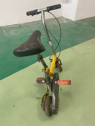 Bicicleta  de circo Plegable