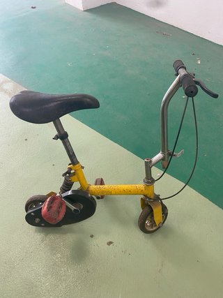 Bicicleta  de circo Plegable